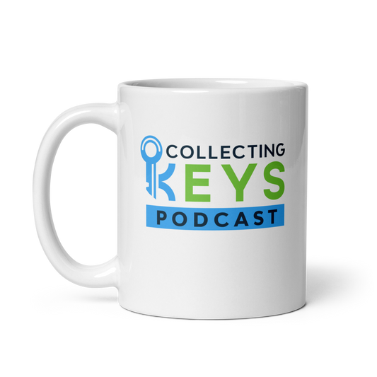 Collecting Keys Podcast - White Mug